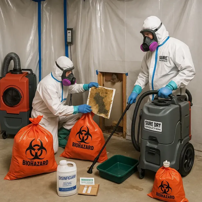 Contaminated Water Handling Protocols process in Lindenhurst, NY
