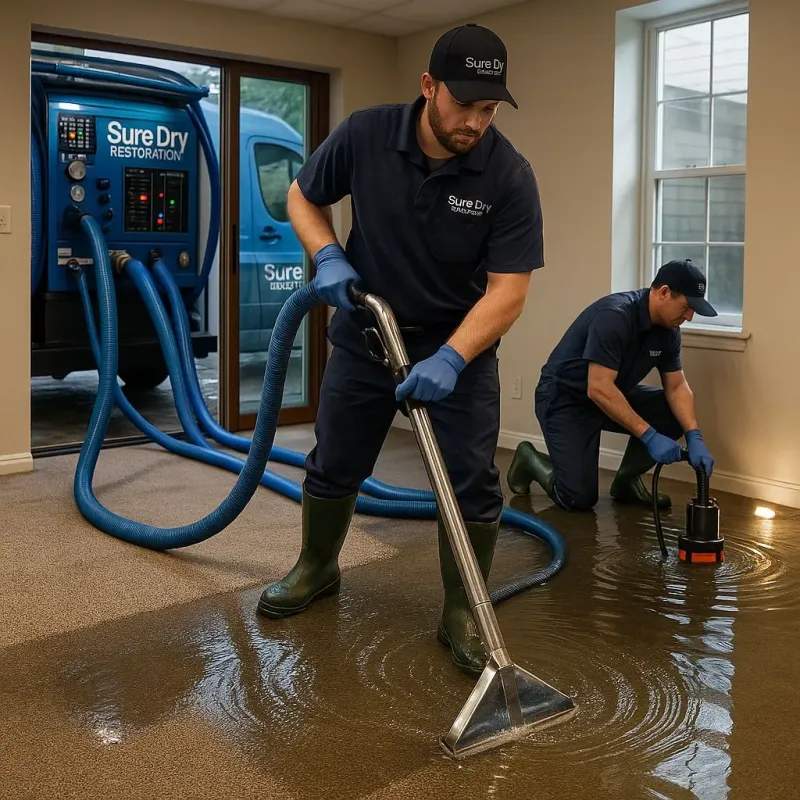 Water Extraction and Removal process in Lindenhurst, NY